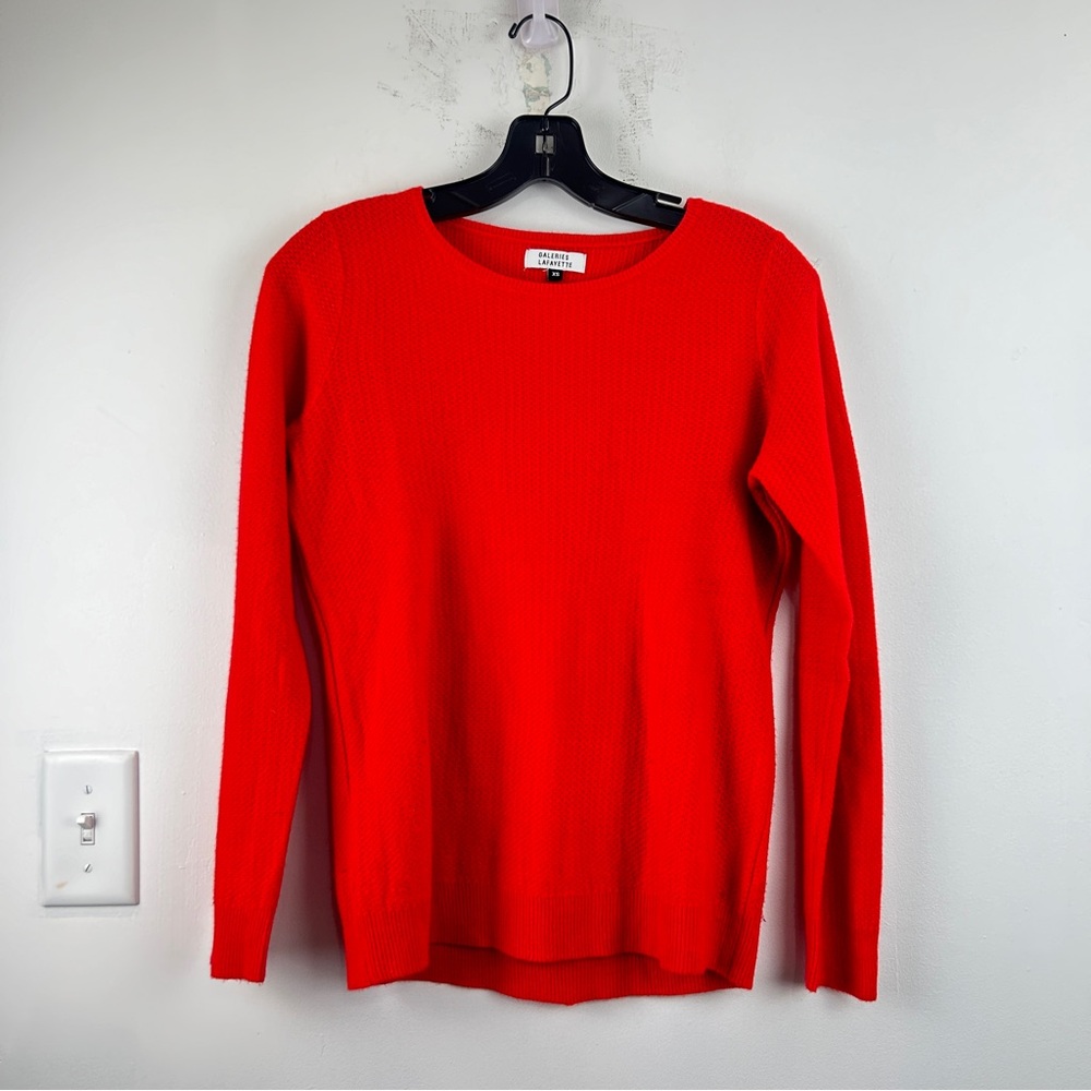 Designer Luxury Galeries Lafayette Cashmere M Classic Sweater